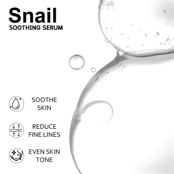 Snail Soothing Facial Essence 100ml 92% Hydrating Serum for Face with Snail Secretion Filtrate for Dull Skin & Fine Lines, Korean Skin Care 3