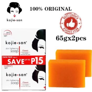 KOJIE SAN SOAP 65gx2,135gx2 KOJIC ACID ORIGINAL GUARANTEE