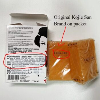 KOJIE SAN SOAP 65gx2,135gx2 KOJIC ACID ORIGINAL GUARANTEE 2